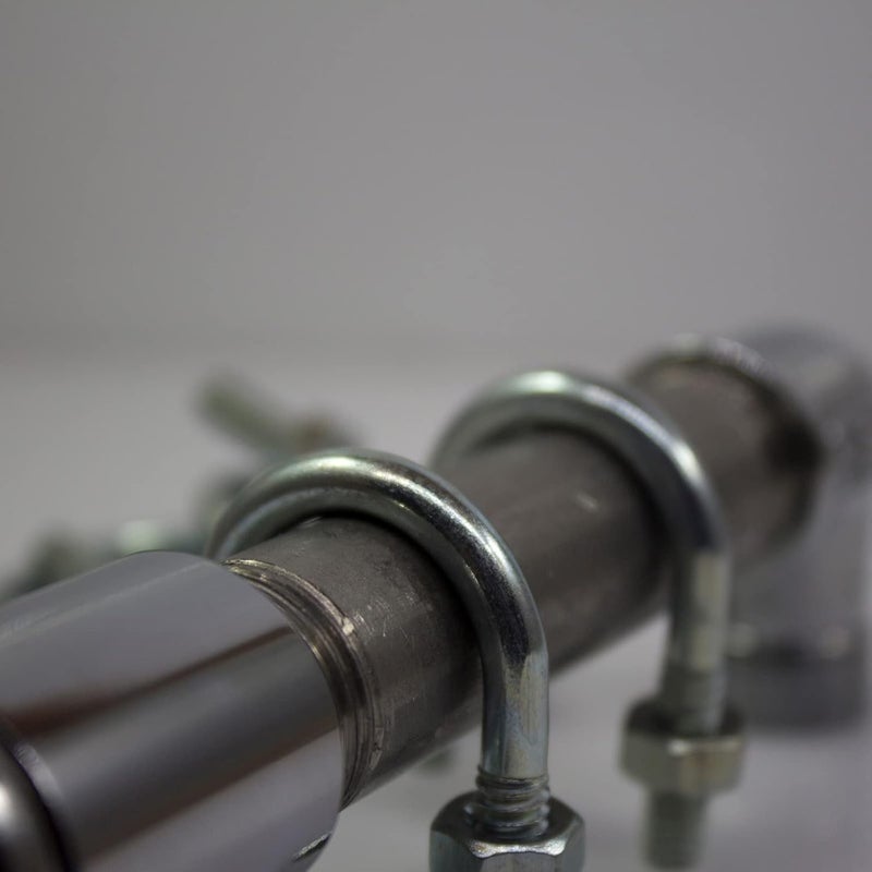 uxcell Round U-Bolts, 4 Sets 29mm(1.14") Inner Width 47mm Length M6 304 Stainless Steel U Clamp Bolt with Nuts and Plates, for Boat Trailer - Image 5